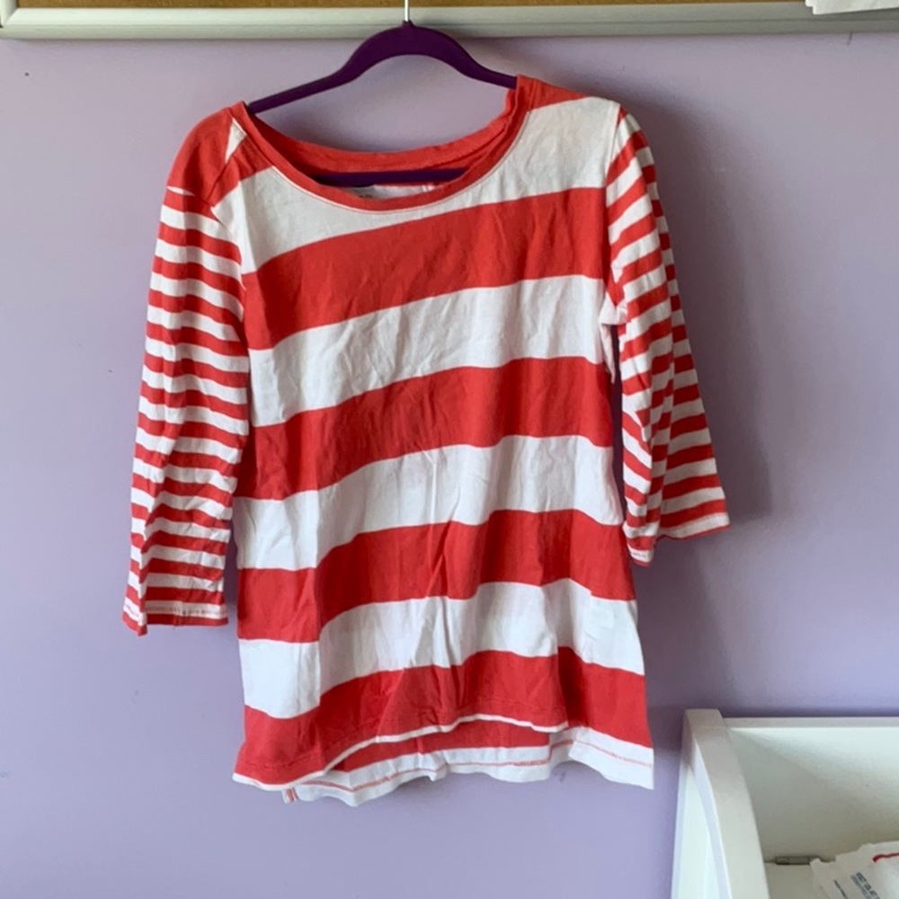⭐️Girls old navy stripe patterned shirt
